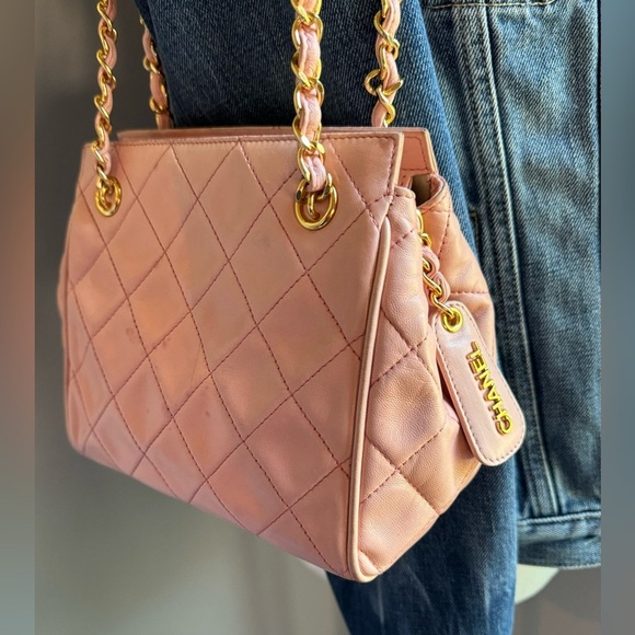 Vintage Chanel Pink Petit Tote | Fair Condition - Picture 1 of 17